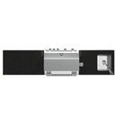 FORNO Bulnes Outdoor Kitchen 30-Inch BBQ 60,000 BTU, with Sear, Rotisserie Infrared Burners, 1.8 Cu.Ft. Beverage Center, & Black/White Countertops - MyBBQDirect