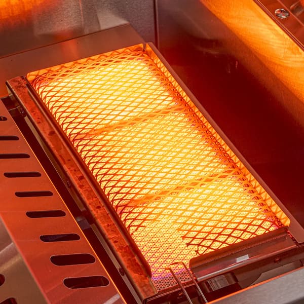 FORNO Rimini Outdoor Kitchen 30-Inch BBQ 62,000 BTU, 4.8 cu.ft. Beverage Center, Stainless Steel Sink, White Countertops FODKT2575WHT