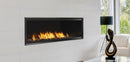 Monessen Artisan 60-inch vent-free linear fireplace in modern living room