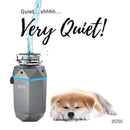 FORNO Acqua BrightDiamond 3/4HP Super Quiet Garbage Disposal Corded with Motion Sensor Cabinet Light & Pre-Wired Air Switch - MyBBQDirect