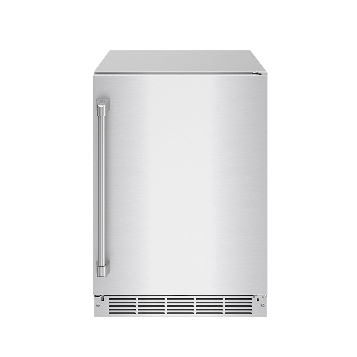 Gordon Ramsay THOR 24" Outdoor Beverage Cooler - Stainless Steel - front door closed without logo