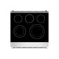 Gordon Ramsay THOR 30" 4.55 cu. ft. Professional Electric Range with Precision Knob Control RSE30P - Stainless Steel - top view