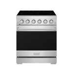 Gordon Ramsay THOR 30" 4.55 cu. ft. Professional Electric Range with Precision Knob Control RSE30P - Stainless Steel - front door closed