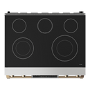 Gordon Ramsay by THOR Kitchen 36" 6.0 cu. ft. Professional Electric Range with Tilt Panel Touch Control, Self-Clean and Air Fry in Stainless Steel, RSE36