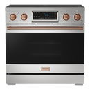 Gordon Ramsay by THOR Kitchen 36" 6.0 cu. ft. Professional Electric Range with Tilt Panel Touch Control, Self-Clean and Air Fry in Stainless Steel, RSE36