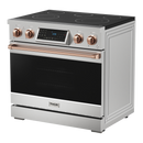 Gordon Ramsay by THOR Kitchen 36" 6.0 cu. ft. Professional Electric Range with Tilt Panel Touch Control, Self-Clean and Air Fry in Stainless Steel, RSE36