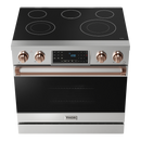 Gordon Ramsay by THOR Kitchen 36" 6.0 cu. ft. Professional Electric Range with Tilt Panel Touch Control, Self-Clean and Air Fry in Stainless Steel, RSE36