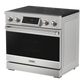 Gordon Ramsay by THOR Kitchen 36" 6.0 cu. ft. Professional Electric Range with Tilt Panel Touch Control, Self-Clean and Air Fry in Stainless Steel, RSE36