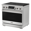 Gordon Ramsay by THOR Kitchen 36" 6.0 cu. ft. Professional Electric Range with Tilt Panel Touch Control, Self-Clean and Air Fry in Stainless Steel, RSE36