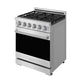 Gordon Ramsay THOR 30" Gas Range RSG30P - Stainless Steel - front right side closed