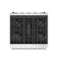 Gordon Ramsay THOR 30" Gas Range RSG30P - Stainless Steel - top view