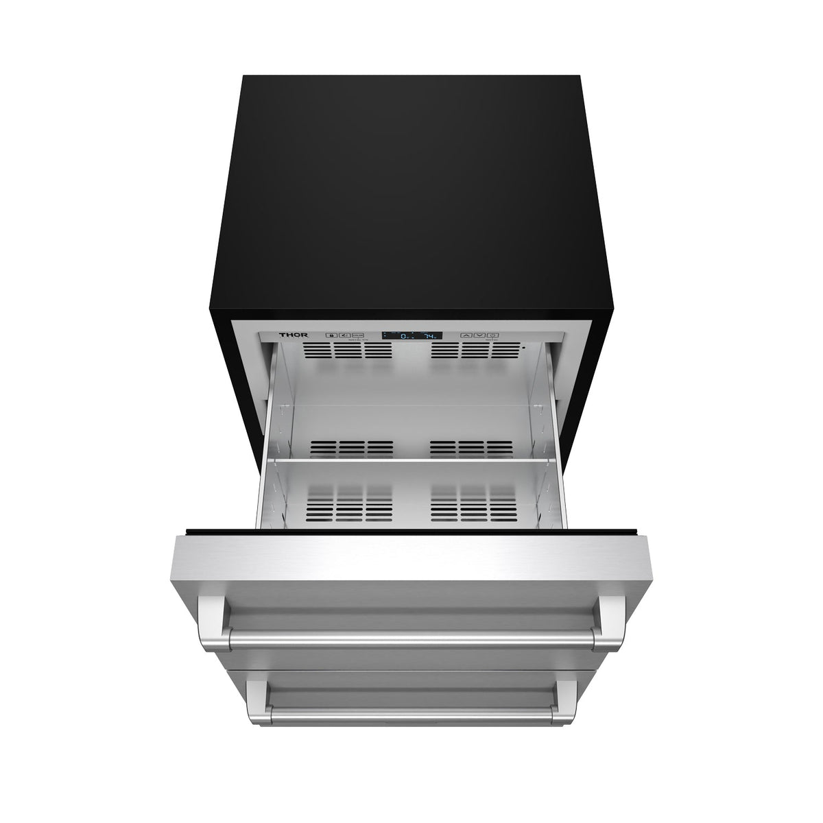 Gordon Ramsay THOR 24" Drawer Freezer RZ24U - Stainless Steel - top view