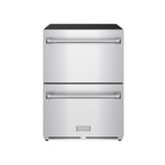 Gordon Ramsay THOR 24" Drawer Freezer RZ24U - Stainless Steel - front door closed