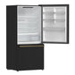 Forno Espresso Package - 30" Electric Range, Range Hood, and Refrigerator in Stainless, White, or Black