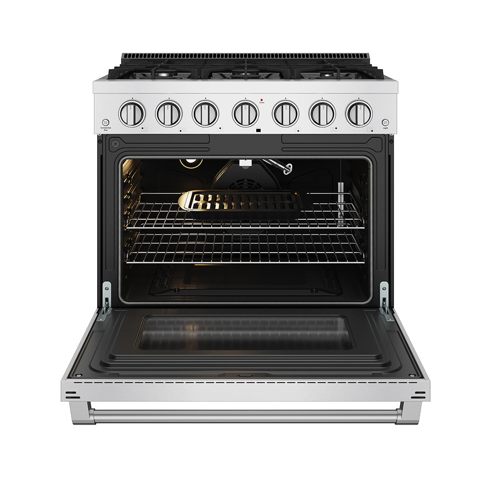 Thor Kitchen 36 Inch S Series Professional Freestanding Gas Range (SRG3601)