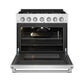 Thor Kitchen 36 Inch S Series Professional Freestanding Gas Range (SRG3601)