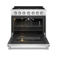 Thor Kitchen 36 Inch S Series Professional Freestanding Gas Range (SRG3601)