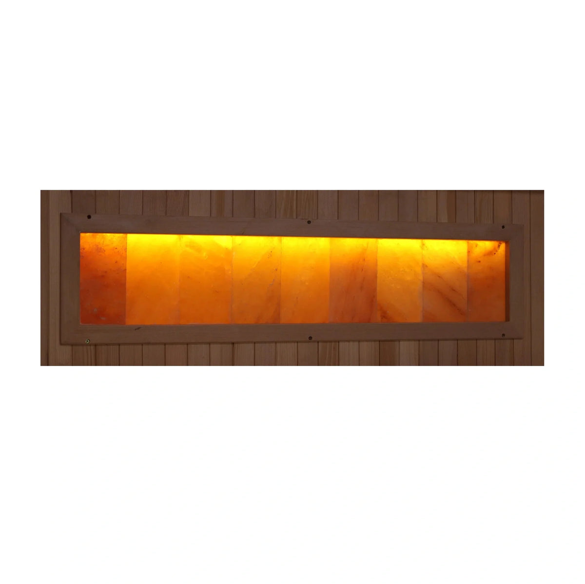 Golden Designs 6-Person Full Spectrum PureTech™ Near Zero EMF FAR Infrared Sauna with Himalayan Salt Bar Canadian Hemlock - GDI-8260-01