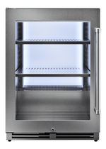 Thor Kitchen 24-Inch Undercounter Beverage Cooler in Stainless Steel Left Hinge (TBR24U-LH)