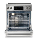 Thor Kitchen 30" Electric Range with 4.55 Cu. Ft. Self-Cleaning Oven, Air Fryer, and Tilt Panel in Stainless Steel TRE3001