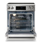 Thor Kitchen 30" Electric Range with 4.55 Cu. Ft. Self-Cleaning Oven, Air Fryer, and Tilt Panel in Stainless Steel TRE3001