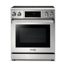 Thor Kitchen 30" Electric Range with 4.55 Cu. Ft. Self-Cleaning Oven, Air Fryer, and Tilt Panel in Stainless Steel TRE3001