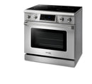 Thor Kitchen 36" Electric Range with 6.0 Cu. Ft. Self-Cleaning Oven, Air Fryer, and Tilt Panel in Stainless Steel TRE3601