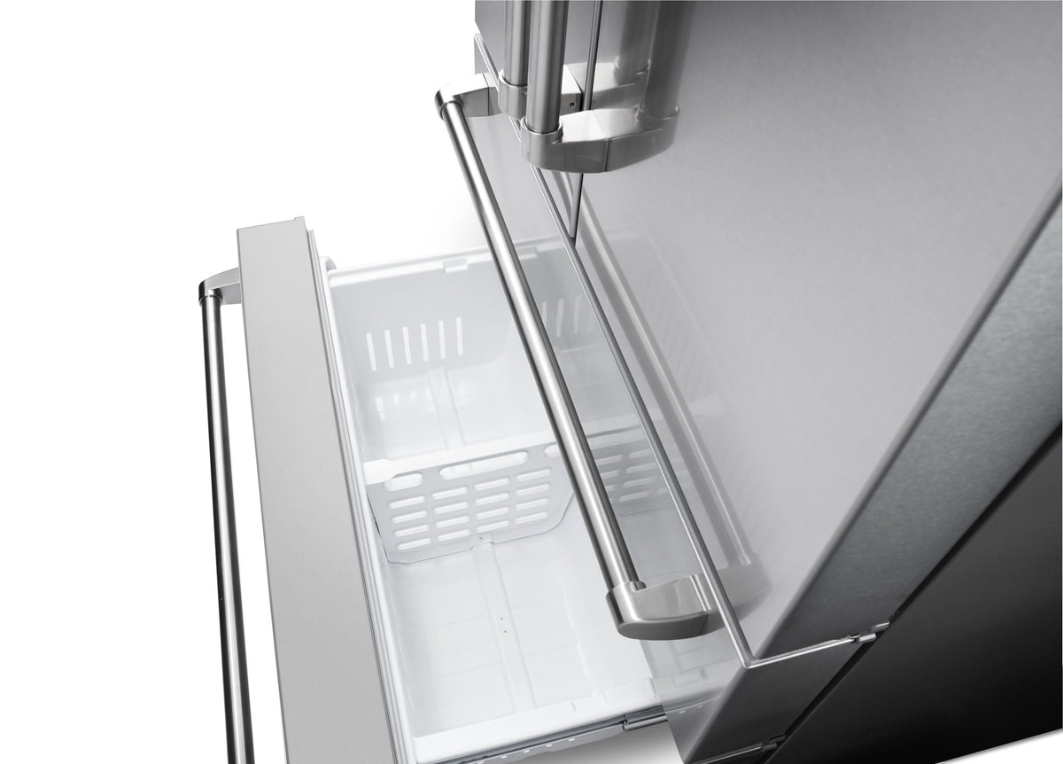 Thor Kitchen 5-Piece Appliance Package - 36-Inch Electric Range, Wall Mount Range Hood, Refrigerator, Dishwasher, and Microwave in Stainless Steel