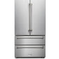 Thor Kitchen 4-Piece Appliance Package - 30-Inch Electric Range, Wall Mount Range Hood, Refrigerator, and Dishwasher in Stainless Steel