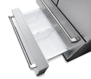 Thor Kitchen 4-Piece Appliance Package - 36-Inch Electric Range, Pro-Style Wall Mount Range Hood, Refrigerator, and Dishwasher in Stainless Steel