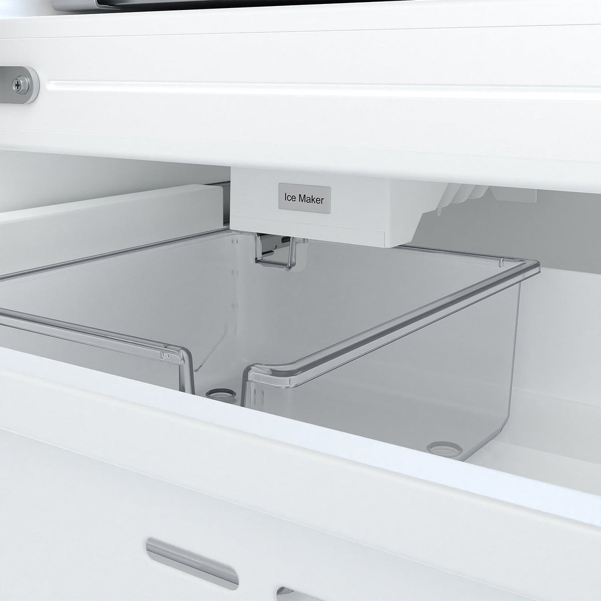 Thor Kitchen 36" Counter Depth Refrigerator TRF3603FD - close up of ice maker