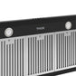 Thor Kitchen 36" Black Chimney Range Hood TRH3635B - light