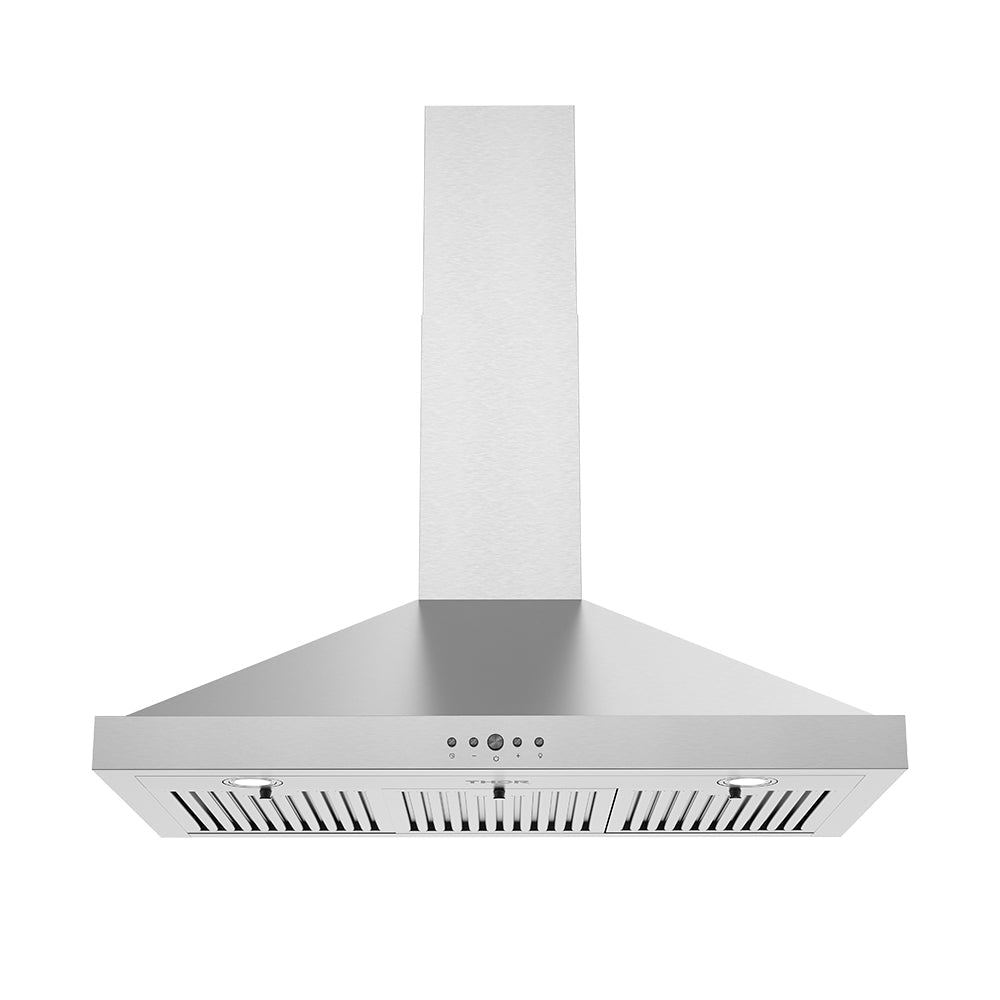 Thor Kitchen 36 Inch Wall Mounted Chimney Range Hood