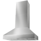Thor Kitchen 36” Professional Wall Mount Pyramid Range Hood with 800 CFM Motor in Stainless Steel (TRH36P)