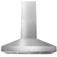 Thor Kitchen 48” Professional Wall Mount Pyramid Range Hood with 800 CFM Motor in Stainless Steel (TRH48P)