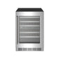 Thor Kitchen 24 Inch Undercounter Single Door Dual Zone Wine Cooler (TWC24UD)