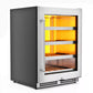 Thor Kitchen 24-Inch Wine Cooler with Backlight in Stainless Steel TWC24UL