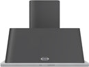 ILVE 40" Majestic Wall Mount Range Hood with 600 CFM Blower Anti-grease Filter 2 Warming Lights Filter Light Indicator Auto-off Function and 4 Fan Speeds UAM100