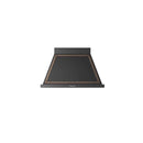 ILVE 40" Nostalgie style Wall-Mounted Extractor Range hood in Steel or painted steel with frames - UANB40