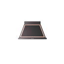 ILVE 40" Nostalgie style Wall-Mounted Extractor Range hood in Steel or painted steel with frames - UANB40