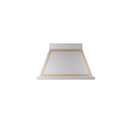 ILVE 40" Nostalgie style Wall-Mounted Extractor Range hood in Steel or painted steel with frames - UANB40