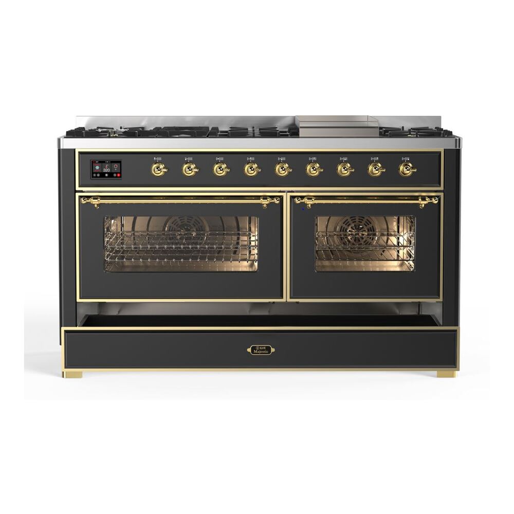 ILVE Majestic 60 Inch Dual Fuel Range UM15FD - MyBBQDirect
