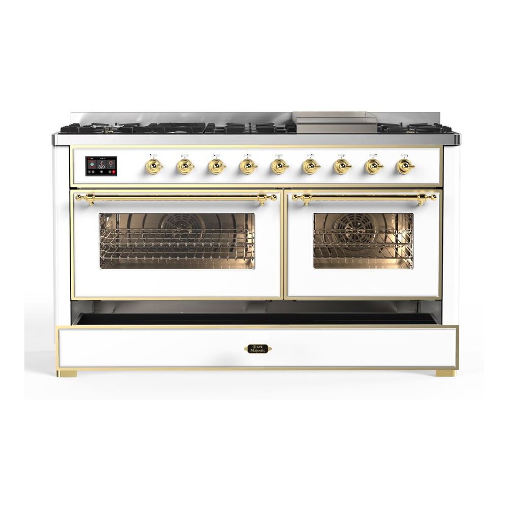 ILVE Majestic 60 Inch Dual Fuel Range UM15FD - MyBBQDirect