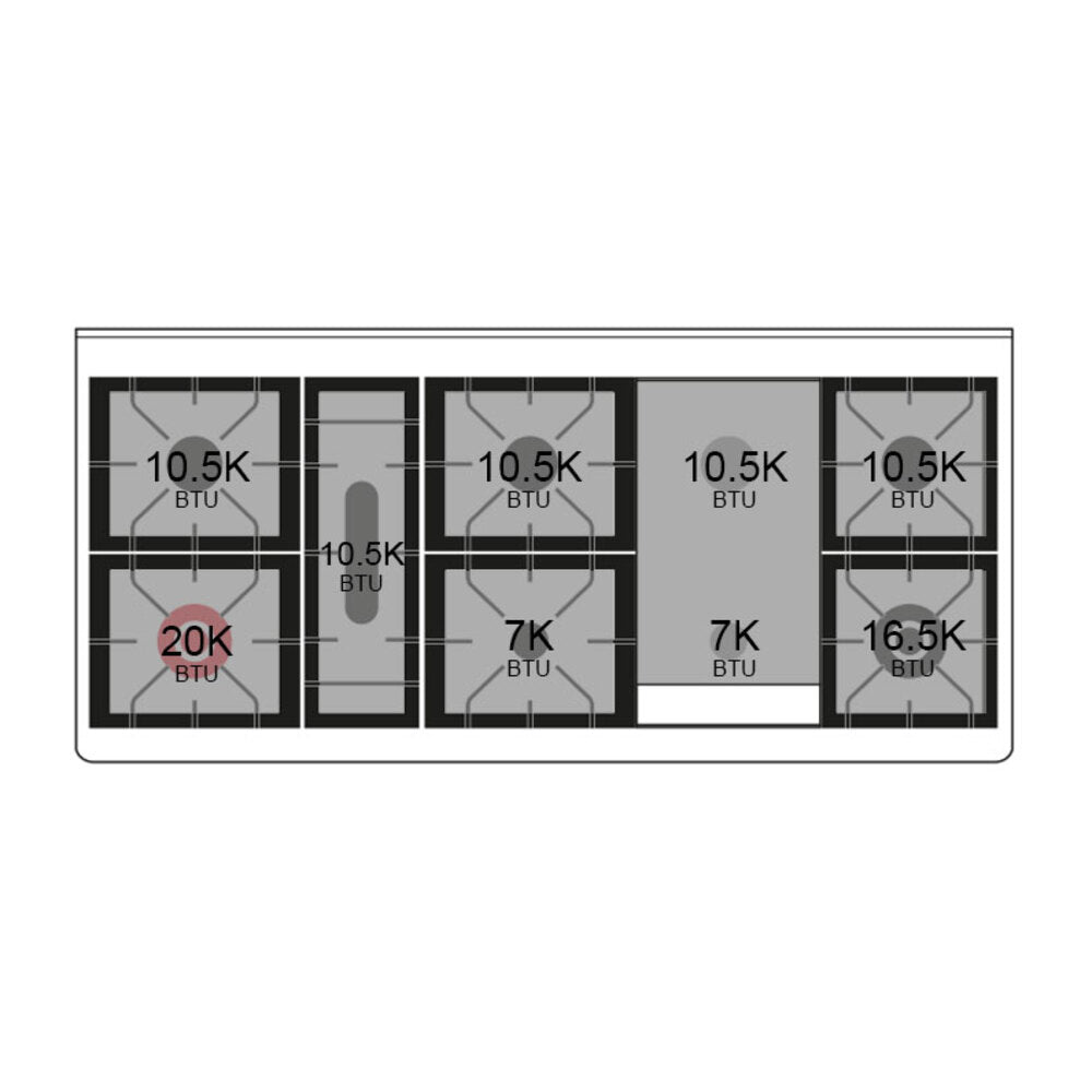 ILVE Majestic II Series 60 Inch Dual Fuel Freestanding Range Gas/Propane (UM15FDQNS3) - MyBBQDirect