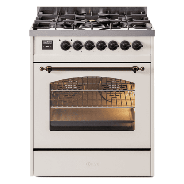 ILVE 30" Nostalgie II Single Oven Dual Fuel Range UP30NMP - MyBBQDirect