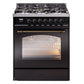 ILVE 30" Nostalgie II Single Oven Dual Fuel Range UP30NMP - MyBBQDirect