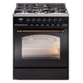 ILVE 30" Nostalgie II Single Oven Dual Fuel Range UP30NMP - MyBBQDirect