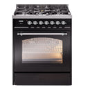 ILVE 30" Nostalgie II Single Oven Dual Fuel Range UP30NMP - MyBBQDirect