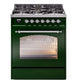 ILVE 30" Nostalgie II Single Oven Dual Fuel Range UP30NMP - MyBBQDirect