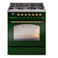 ILVE 30" Nostalgie II Single Oven Dual Fuel Range UP30NMP - MyBBQDirect